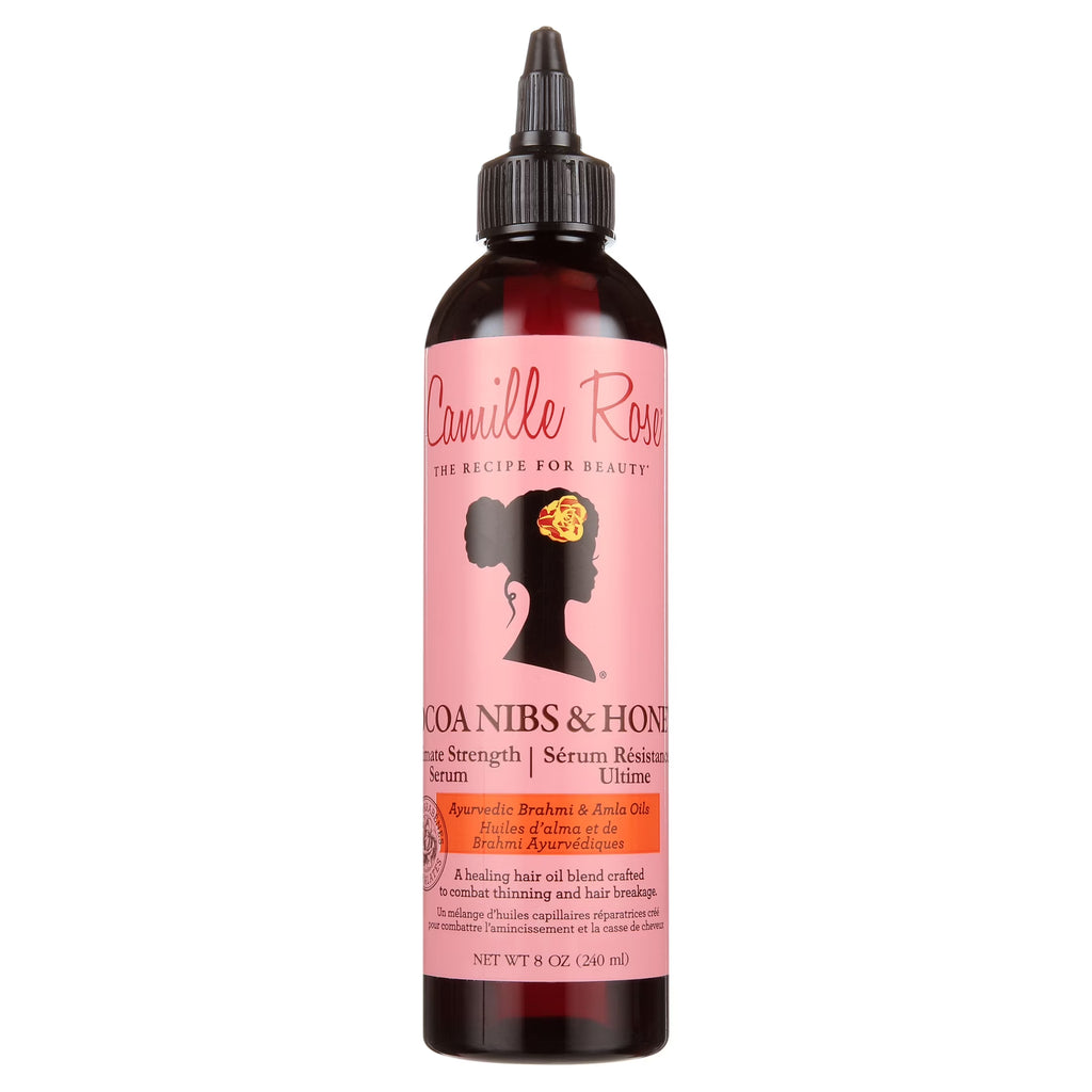 Suero De Cacao Y Miel De Máxima Fuerza Y Restauración Con Aceite De Amla Virgen Y Aceite Brahmi 8Oz