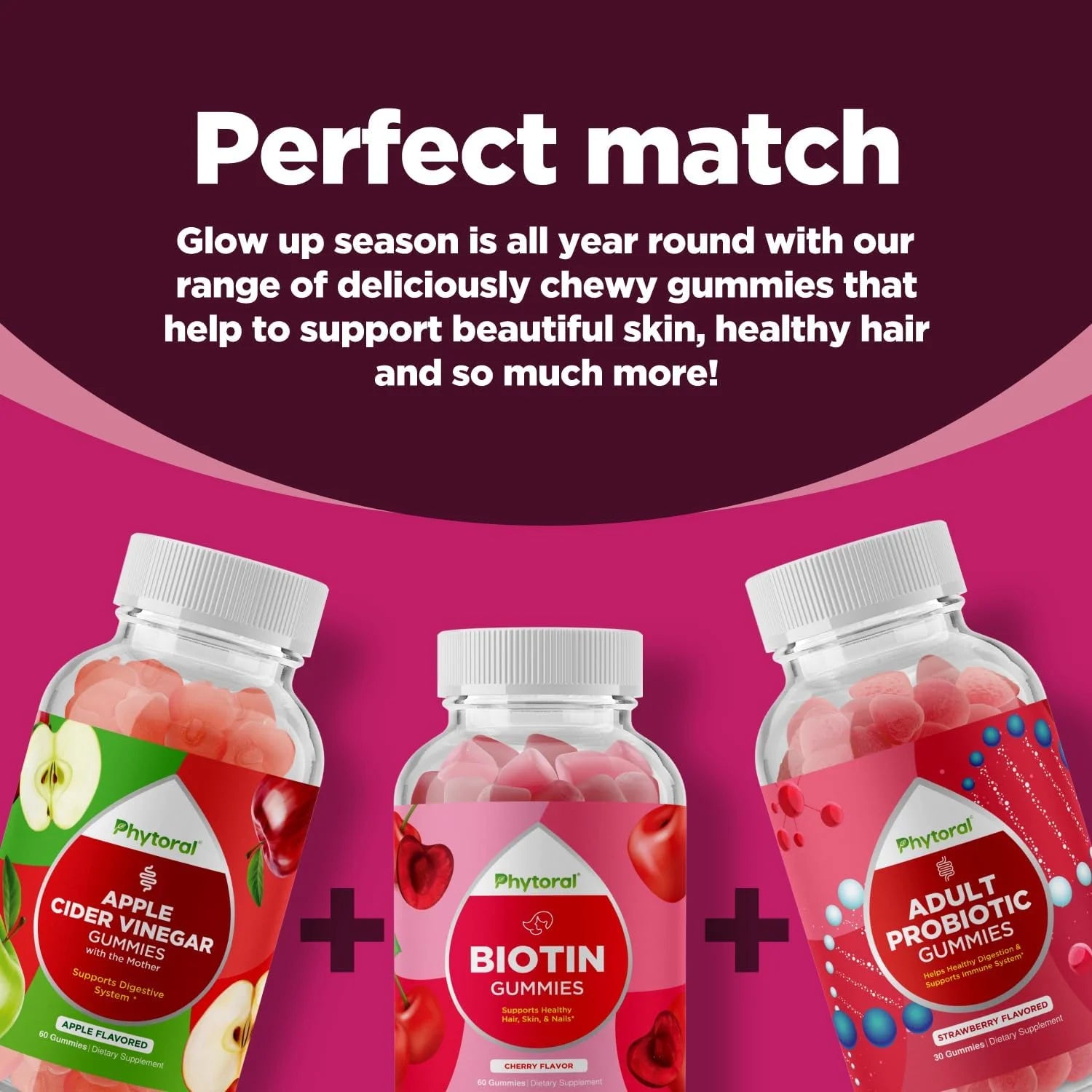 Extra Strength Biotin and Collagen Gummies for Hair, Skin, & Nail Health, 90 Gummies